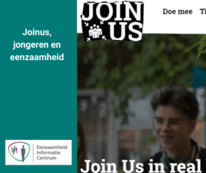 Joinus jongeren en eenzaamheid