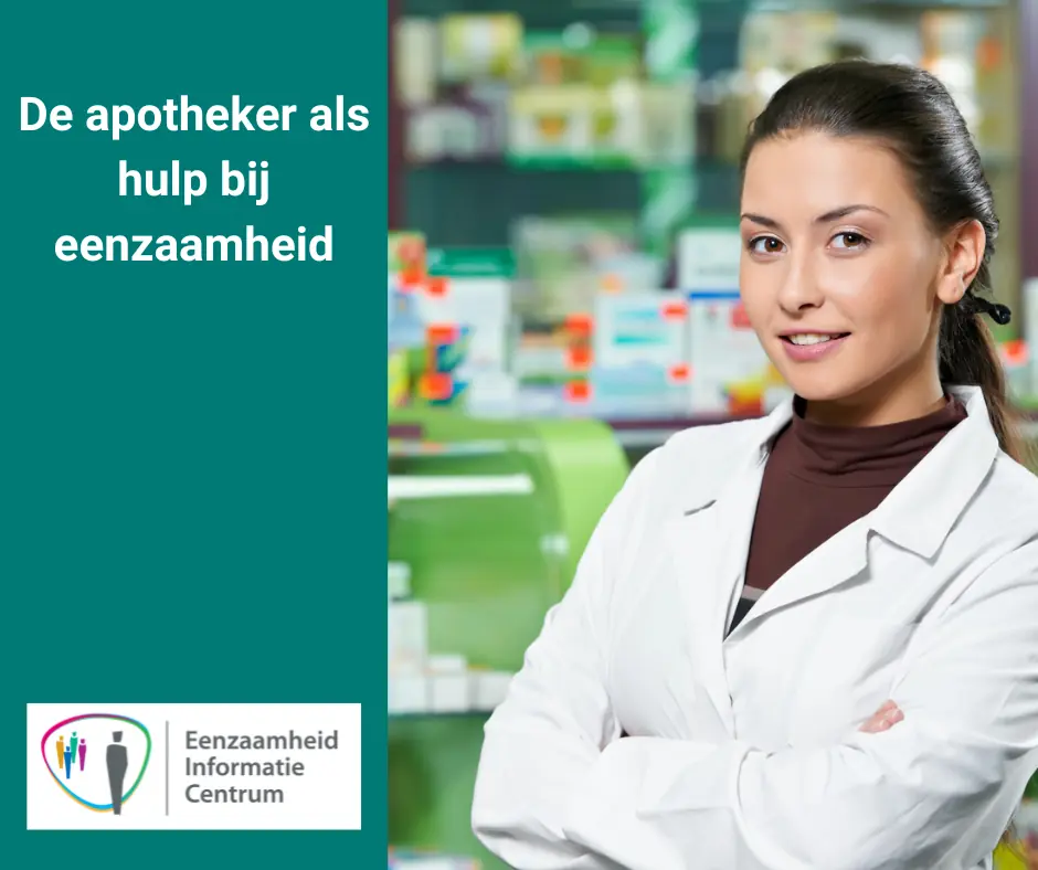 De apotheker als hulp bij eenzaamheid Depositphotos